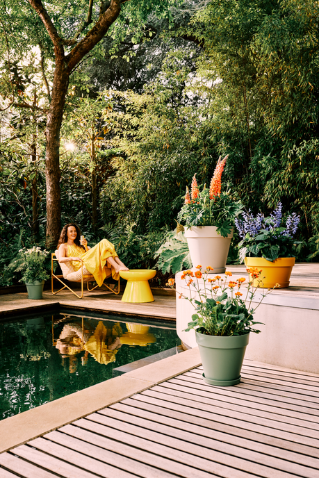 loft urban rond 30cm pistachegroen